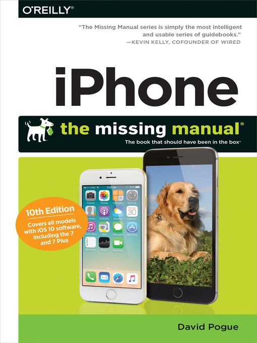 Title details for iPhone: The Missing Manual by David Pogue - Available